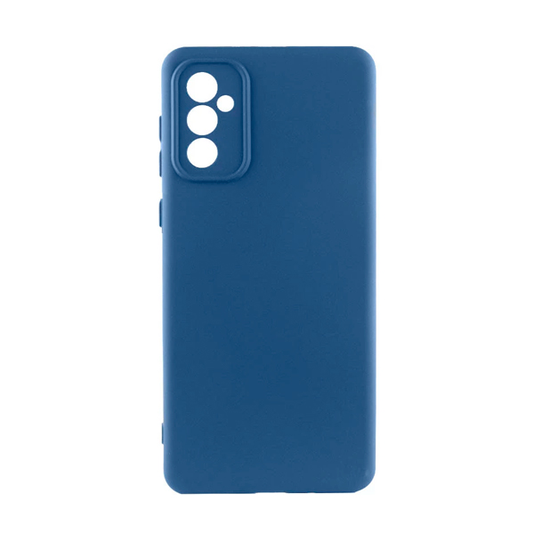 Чехол Original Soft Touch Case for Samsung S24 Plus/S926B Navy Blue with Camera Lens