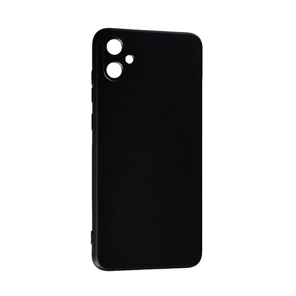 Чехол Original Soft Touch Case for Samsung A05-2023/A055 Black with Camera Lens