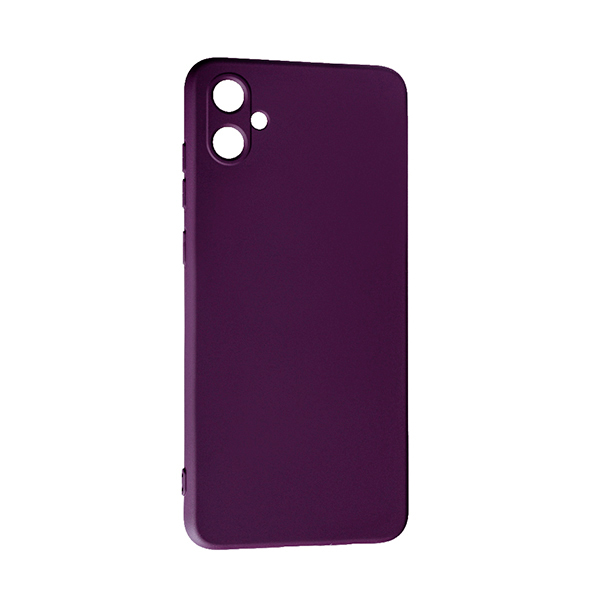 Чехол Original Soft Touch Case for Samsung A05-2023/A055 Deep Purple with Camera Lens