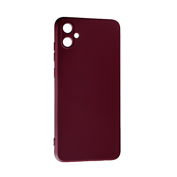 Чехол Original Soft Touch Case for Samsung A05-2023/A055 Plum with Camera Lens