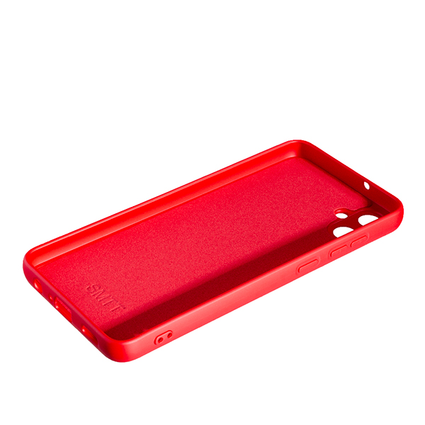 Чехол Original Soft Touch Case for Samsung A05-2023/A055 Red with Camera Lens