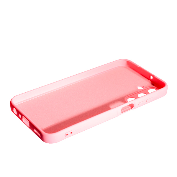 Чехол Original Soft Touch Case for Samsung A16-2024/A166 Pink with Camera Lens