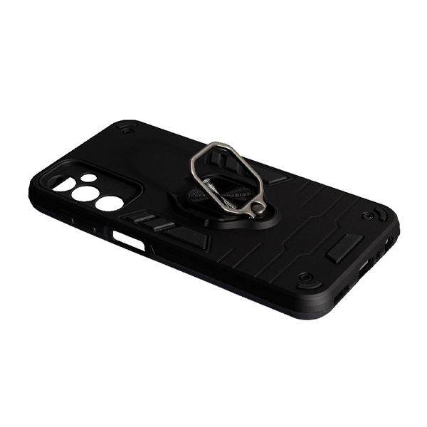 Чохол Armor Antishock Case для Samsung A24-A245 with Ring Black with Camera Lens