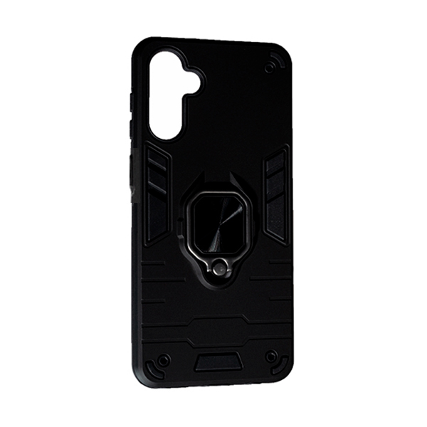 Чохол Armor Antishock Case для Samsung A34-2023/A346 with Ring Black