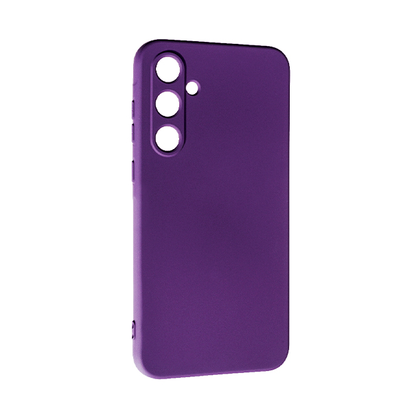 Чехол Original Soft Touch Case for Samsung A35-2024/A356 Purple with Camera Lens