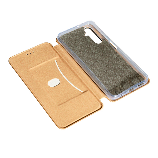 Чехол книжка Kira Slim Shell для Samsung A05S-2023/A057 Gold