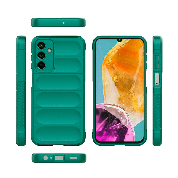 Чехол Cosmic Magic Shield for Samsung M15-M156 Dark Green with Camera Lens