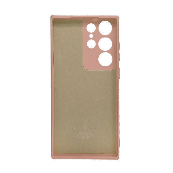 Чехол Original Soft Touch Case for Samsung S24 Ultra/S928B Pink Sand with Camera Lens