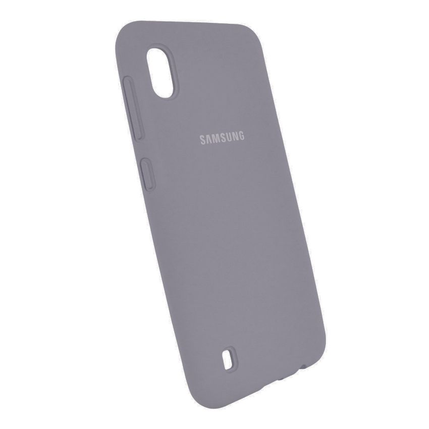 Чехол Original Soft Touch Case for Samsung A10-2019/A105 Lavender Grey