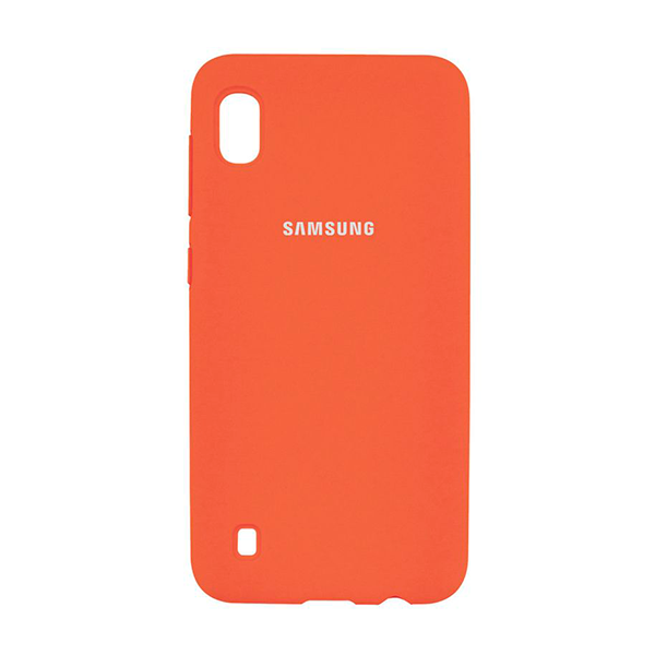 Чехол Original Soft Touch Case for Samsung A10-2019/A105 Orange