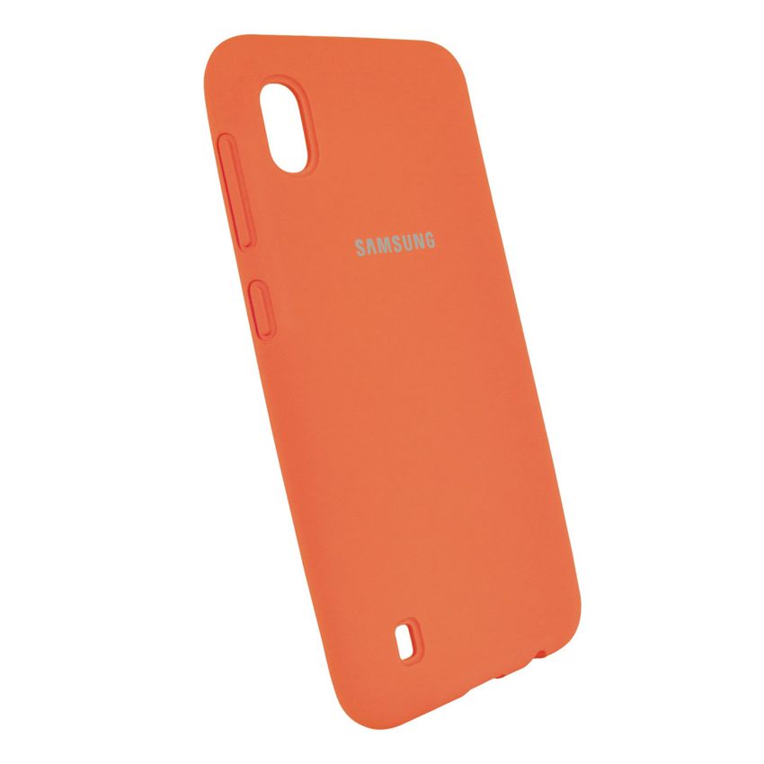 Чехол Original Soft Touch Case for Samsung A10-2019/A105 Orange