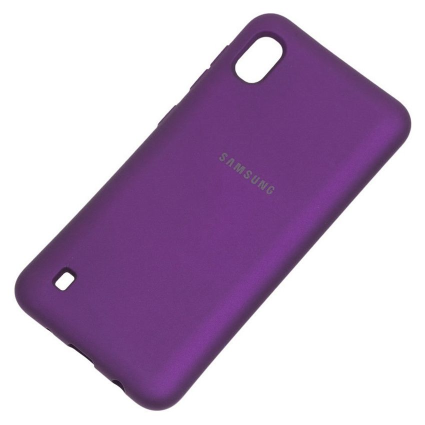 Чехол Original Soft Touch Case for Samsung A10-2019/A105 Purple