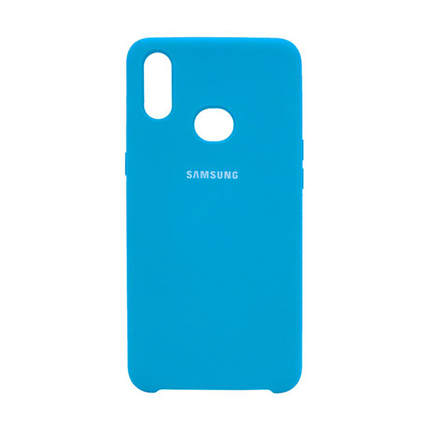 Чехол Original Soft Touch Case for Samsung A10s-2019/A107 Blue