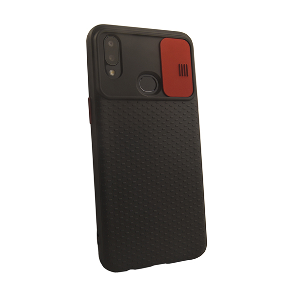 Чохол накладка Camshield TPU для Samsung A10s-2019/A107 Black/Red