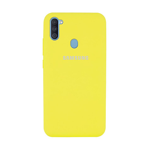 Чохол Original Soft Touch Case for Samsung A11-2020/A115/M11-2019/M115 Yellow
