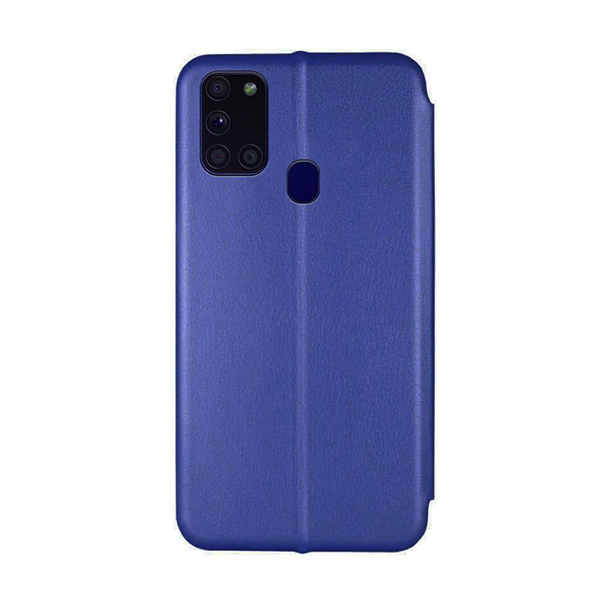 Чехол книжка Kira Slim Shell для Samsung A21s-2020/A217 Dark Blue