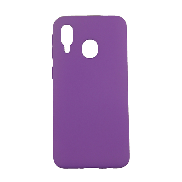 Чехол Original Soft Touch Case for Samsung A40-2019/A405 Lilac Cream