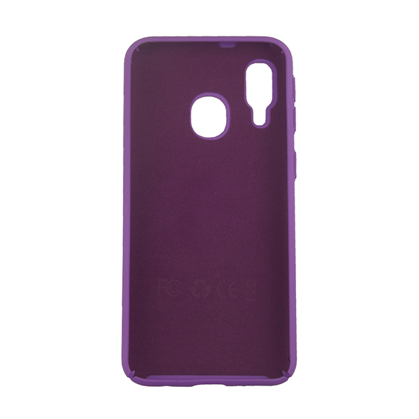 Чехол Original Soft Touch Case for Samsung A40-2019/A405 Lilac Cream