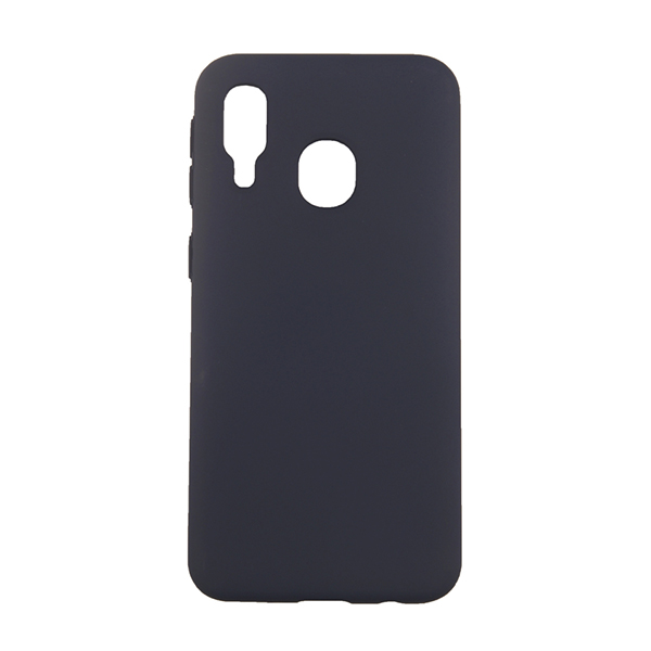 Чехол Original Soft Touch Case for Samsung A40-2019/A405 Midnight Blue