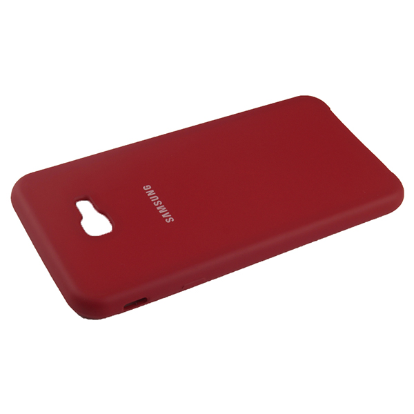 Чехол Original Soft Touch Case for Samsung J4 Plus 2018/J415 Bordo