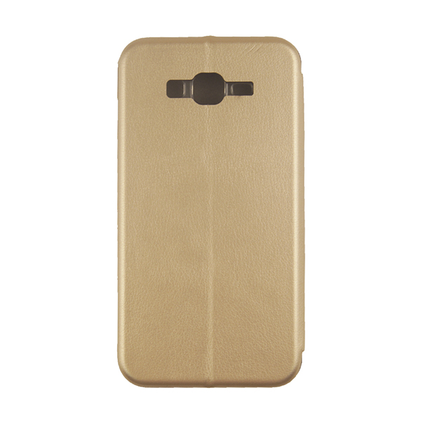 Чехол книжка Kira Slim Shell для Samsung J7/J700 Gold