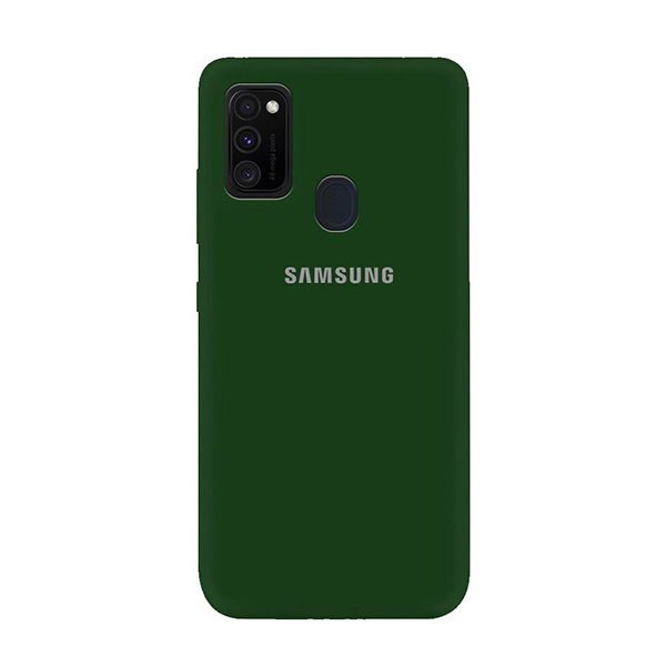 Чехол Original Soft Touch Case for Samsung M30s-2019/M21-2020 Dark Green