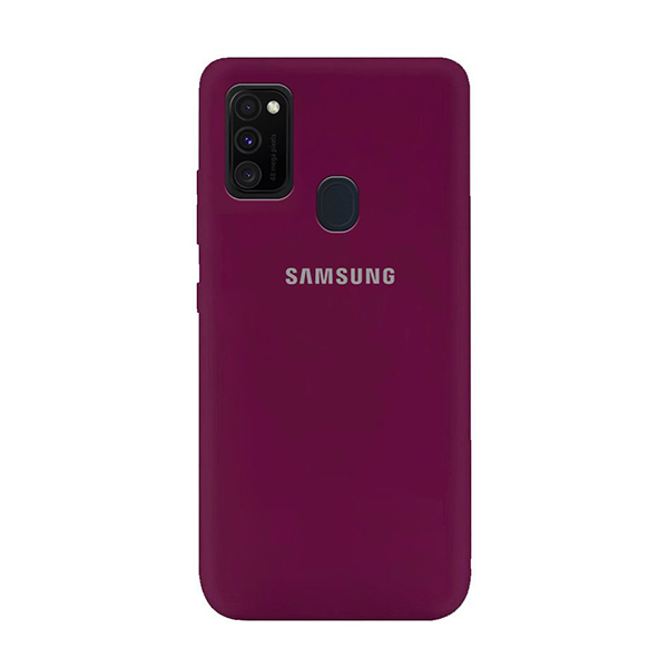 Чехол Original Soft Touch Case for Samsung M30s-2019/M21-2020 Marsala