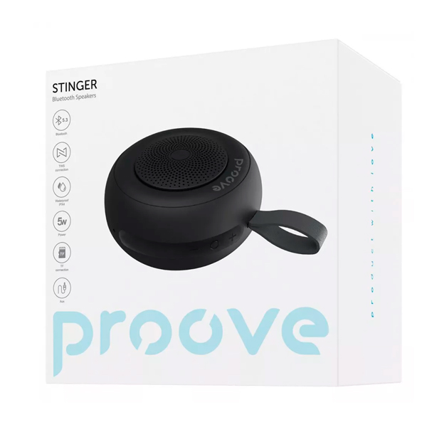 Портативная Bluetooth колонка Proove Stinger 5W Black