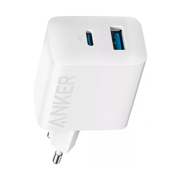 МЗП Anker PowerPort 312 20W PD3.0, PIQ3.0, QC3.0 White + Type-C to Type-C (B2348G21)