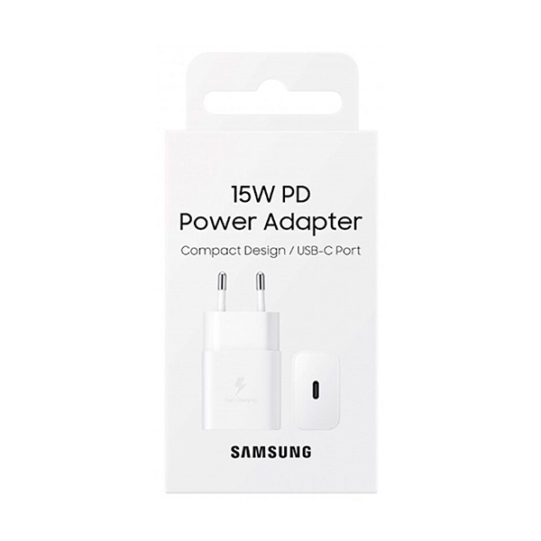 СЗУ Samsung 15W Power Adapter (w/o Cable) White (EP-T1510NWEGRU)