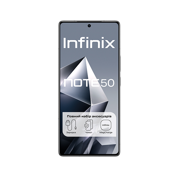 Смартфон Infinix Note 50 (X6858) 8/256GB Shadow Black