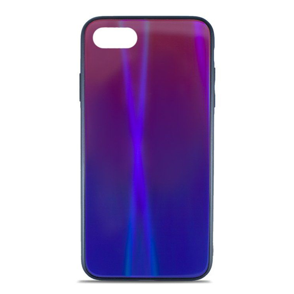 Silicon Mirror Shine Gradient Case для iPhone 8 Plus Violet Barca