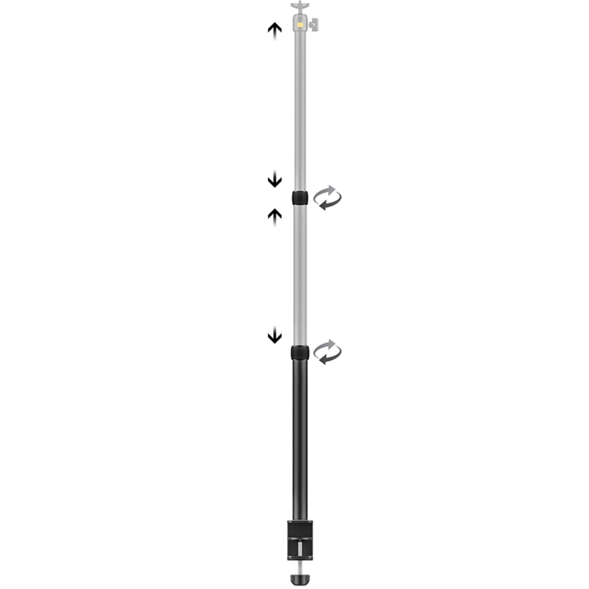 Штатив-держатель Ulanzi Vijim Desktop Extendable Light Stand (UV-2248 LS01)