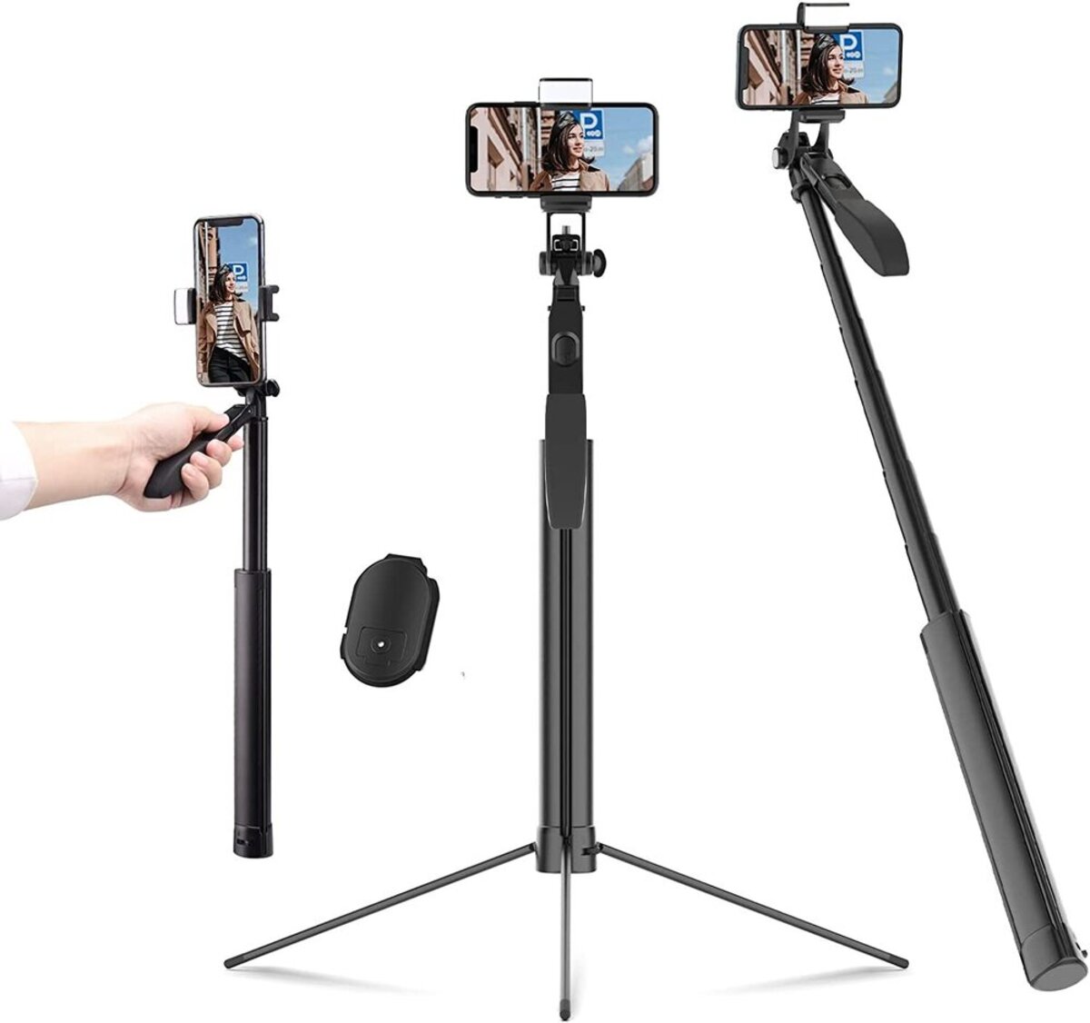 Штатив Ulanzi Vijim Handheld Anti-Shake Bluetooth Tripod Selfie Stick (UV-2943)