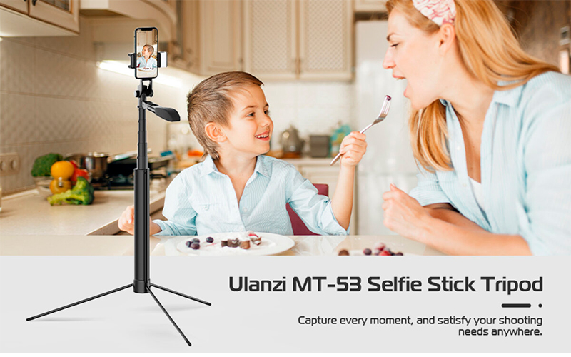 Штатив Ulanzi Vijim Handheld Anti-Shake Bluetooth Tripod Selfie Stick (UV-2943)