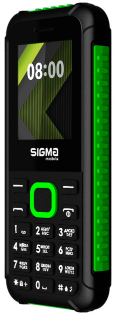 SIGMA X-style 18 Track (black/green)