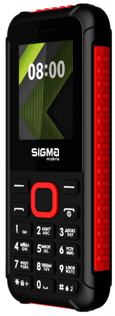 SIGMA X-style 18 Track (black/red)