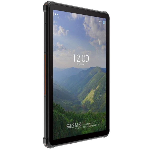 Планшет SIGMA mobile Tab A1025 X-treme 4/64GB (black/orange)
