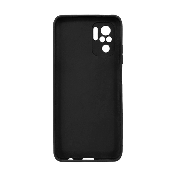 Original Silicon Case Xiaomi Redmi Note10 Black with Camera Lens