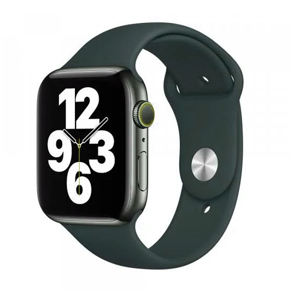 Ремінець для Apple Watch 42mm/44mm Silicone Watch Band Forest Green