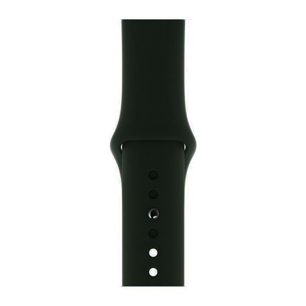 Ремешок для Apple Watch 38mm/40mm Silicone Watch Band Forest Green