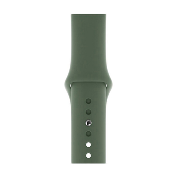 Ремешок для Apple Watch 38mm/40mm Silicone Watch Band Granny Gray