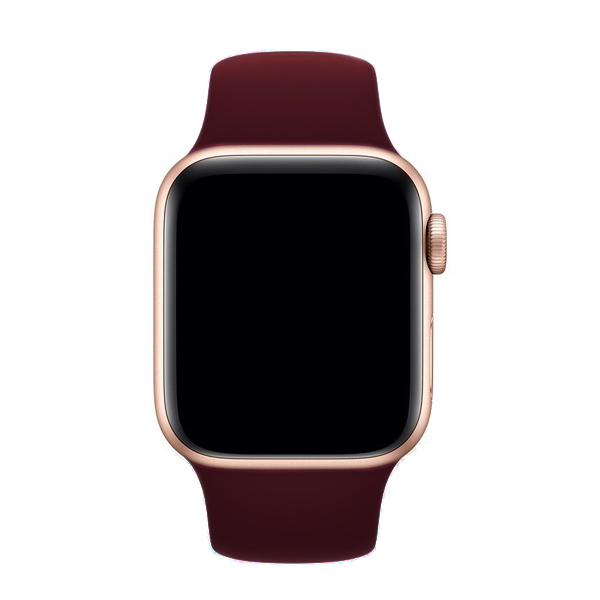 Ремешок для Apple Watch 38mm/40mm Silicone Watch Band Maroon