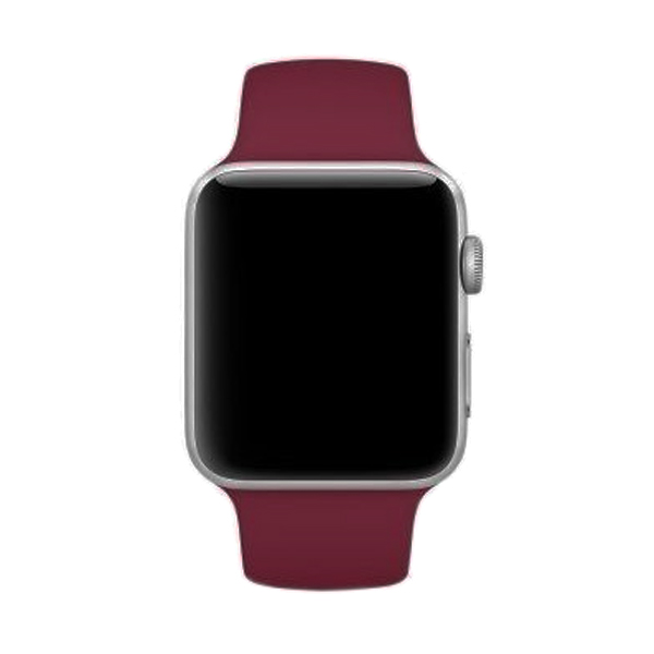 Ремешок для Apple Watch 38mm/40mm Silicone Watch Band Marsala