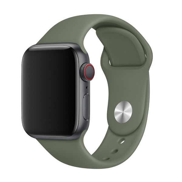 Ремешок для Apple Watch 42mm/44mm Silicone Watch Band Olive