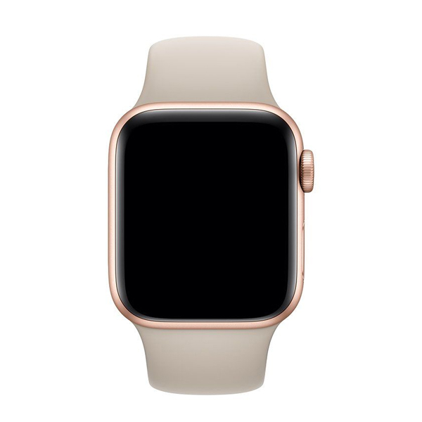 Ремешок для Apple Watch 38mm/40mm Silicone Watch Band Stone