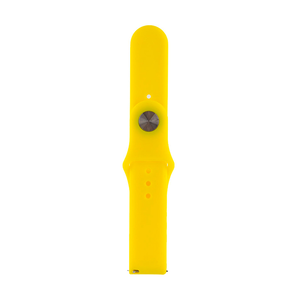 Ремінець для браслета Watch Design для Xiaomi Amazfit/Samsung 20 mm Yellow