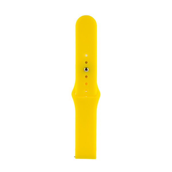 Ремінець для браслета Watch Design для Xiaomi Amazfit/Samsung 20 mm Yellow