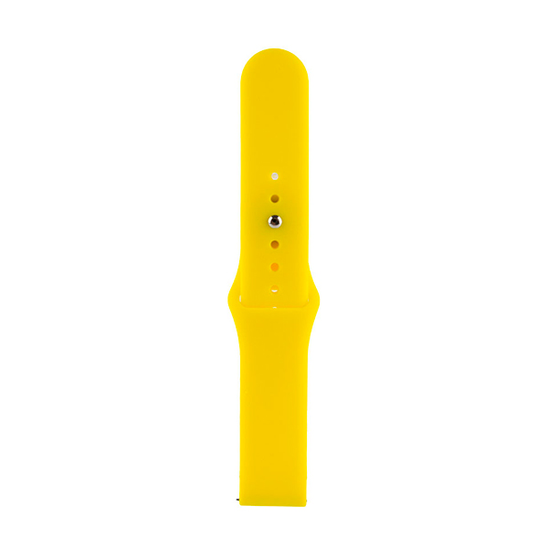 Ремешок для браслета Watch Design для Xiaomi Amazfit/Samsung 20 mm Yellow