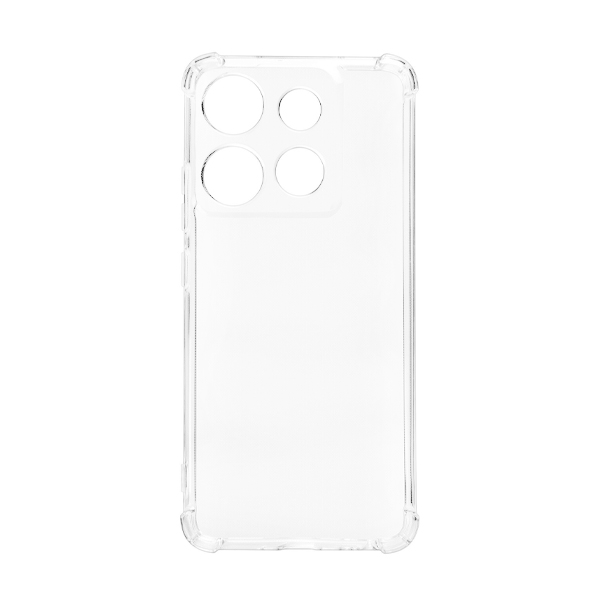 Original Silicon Case Infinix Smart 7 HD Clear with Camera Lens